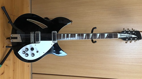 Greco RG-95 リッケン12弦ギターモデルのテールピースを交換しました 